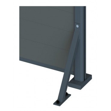 HoriZen ancrage au vent anthracite