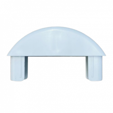 Capuchon en PVC demi-rond